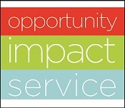 SLCCU Impact Report image, containing text; opportunity, impact, service