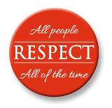 respect pin all people respect all of the time